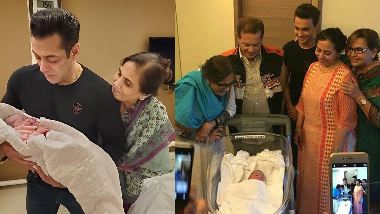 Salman Khan's grand welcome to his niece Arbaaz Khan's Baby Girl into Khan Family with Shura