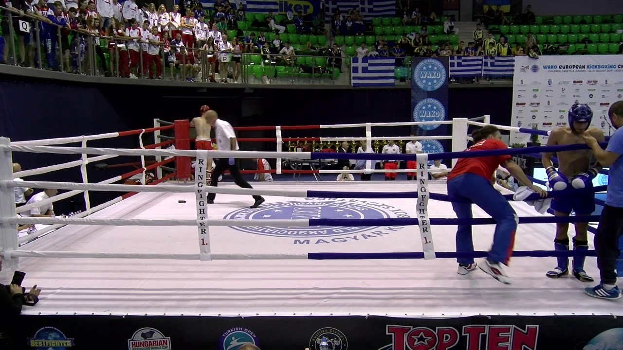 Adrian Gunia v Turach Novruzov WAKO European Championships 2019