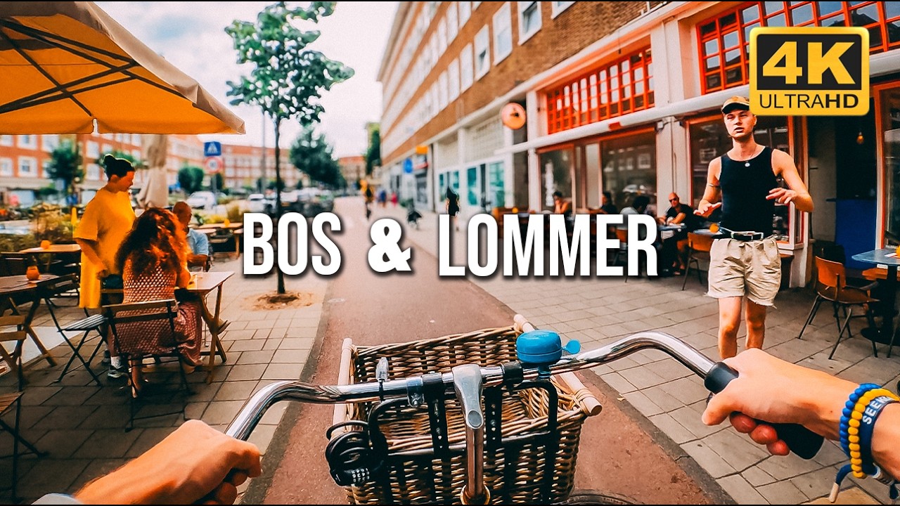 Cycling in Amsterdam: Bos & Lommer (Narrated)