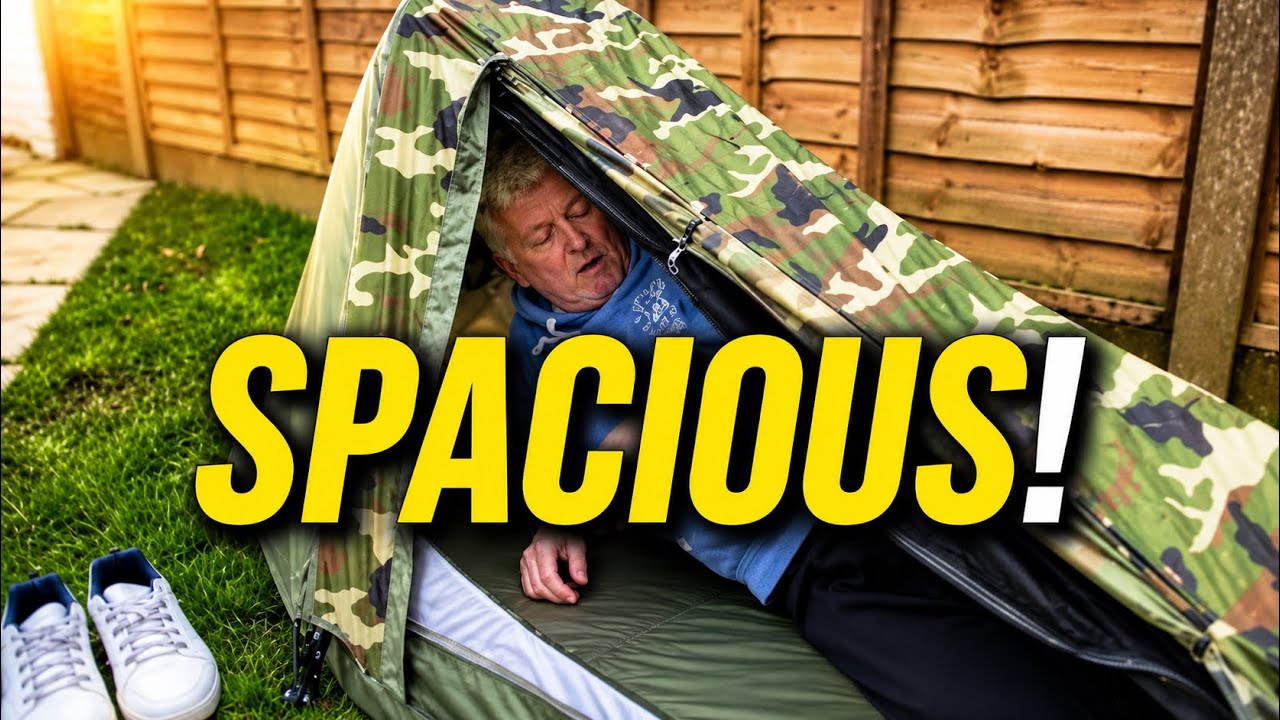 GeerTop Bivy Tent — самая большая бюджетная одноместная палатка-биви