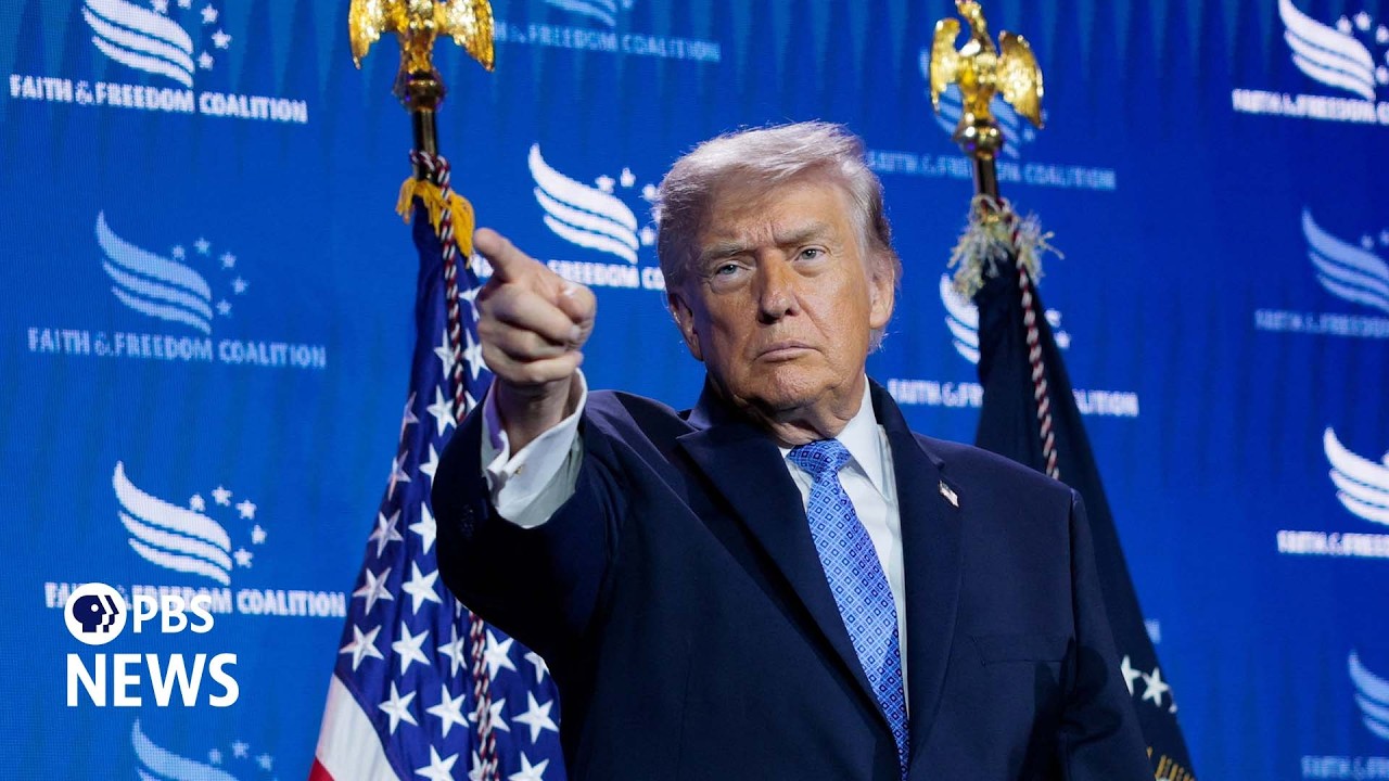WATCH LIVE: Trump receives report from Religious Liberty Commission in the Oval Office