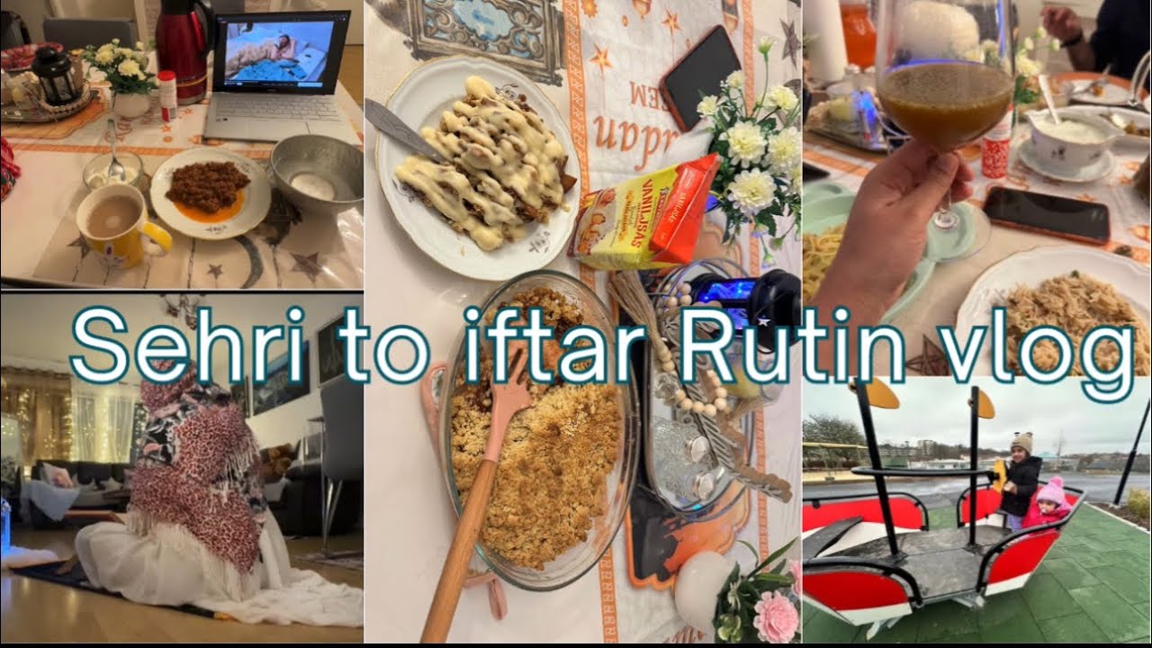 Simple Sehri to Iftar Rutin vlog in Sweden 🇸🇪/sweden life vlog/Remadan Rutin