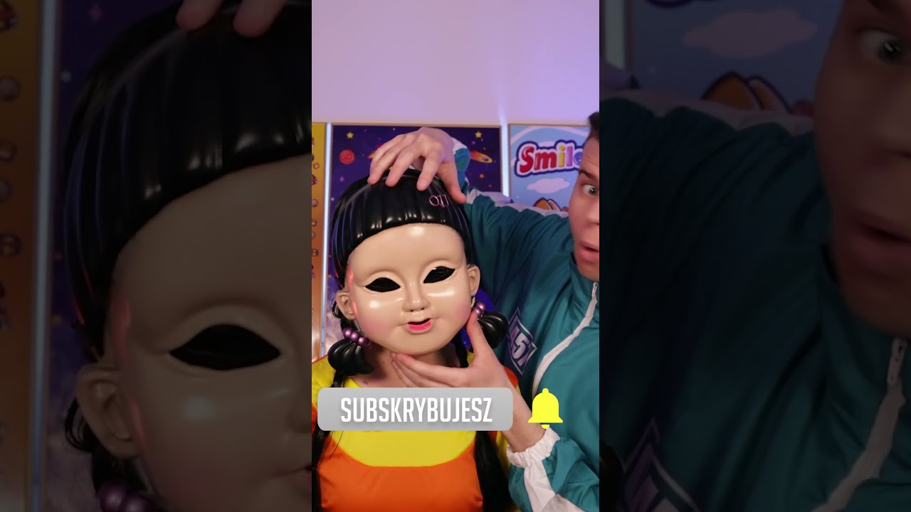 Prawdziwa Twarz LALKI ze Squid Game #shorts