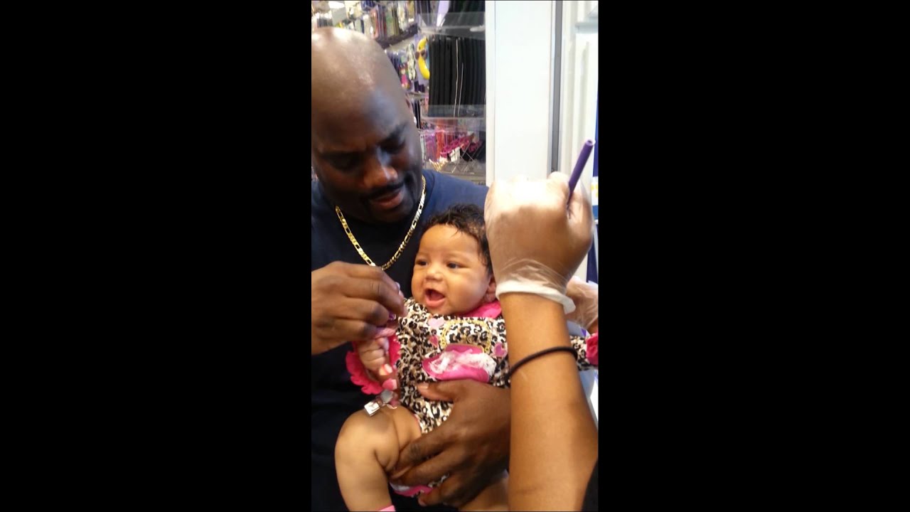 Liyah Melody gets her ears pierced!