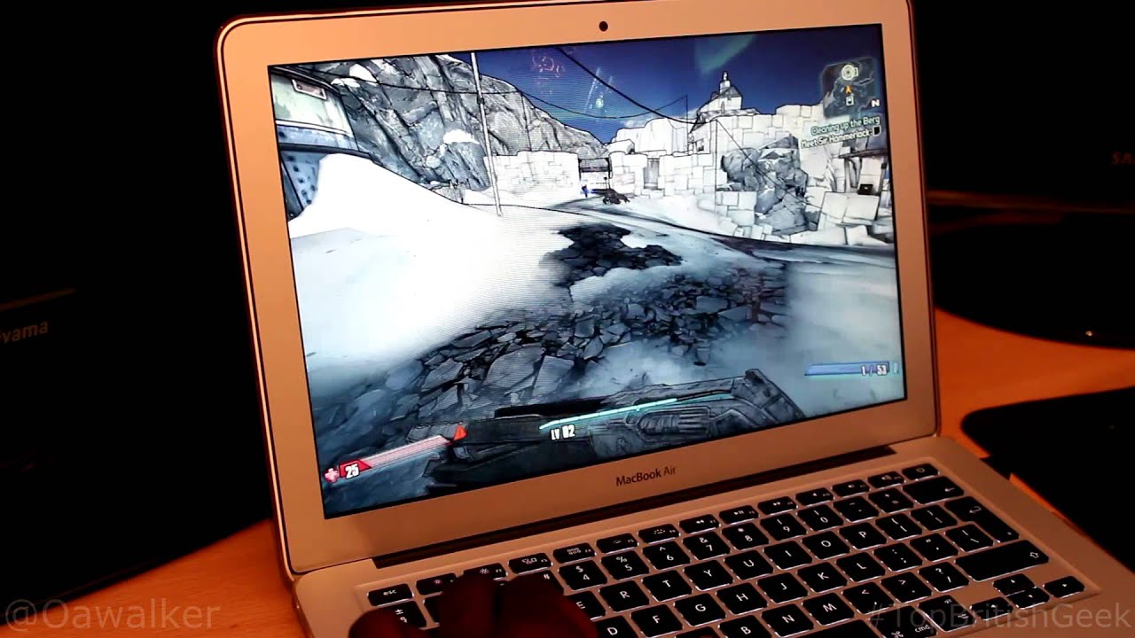 Borderlands 2 On Macbook Air 13