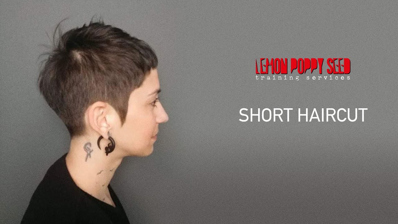 Γυναικείο κοντό κούρεμα: Tips for Hairdressers! 👉Don't miss it ! Lemon Poppy Seed Tutorials!