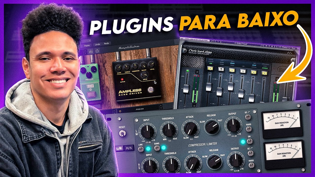 PLUGINS QUE MAIS USO NO BAIXO EM HOME STUDIO