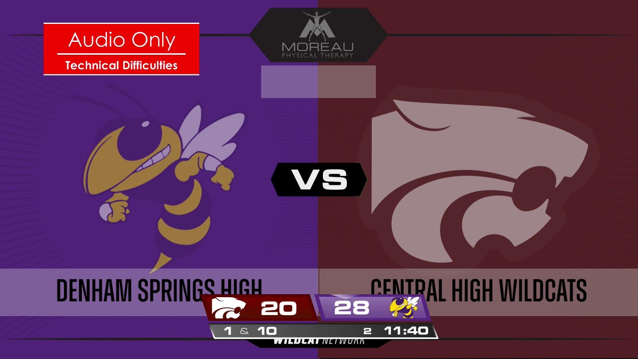 Central High Football | v Denham Springs
