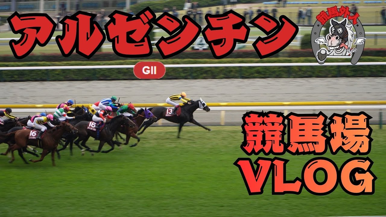 【競馬Vlog】アルゼンチン共和国杯＆みやこS現地観戦！ゴルシの子も登場🏇競馬外人！