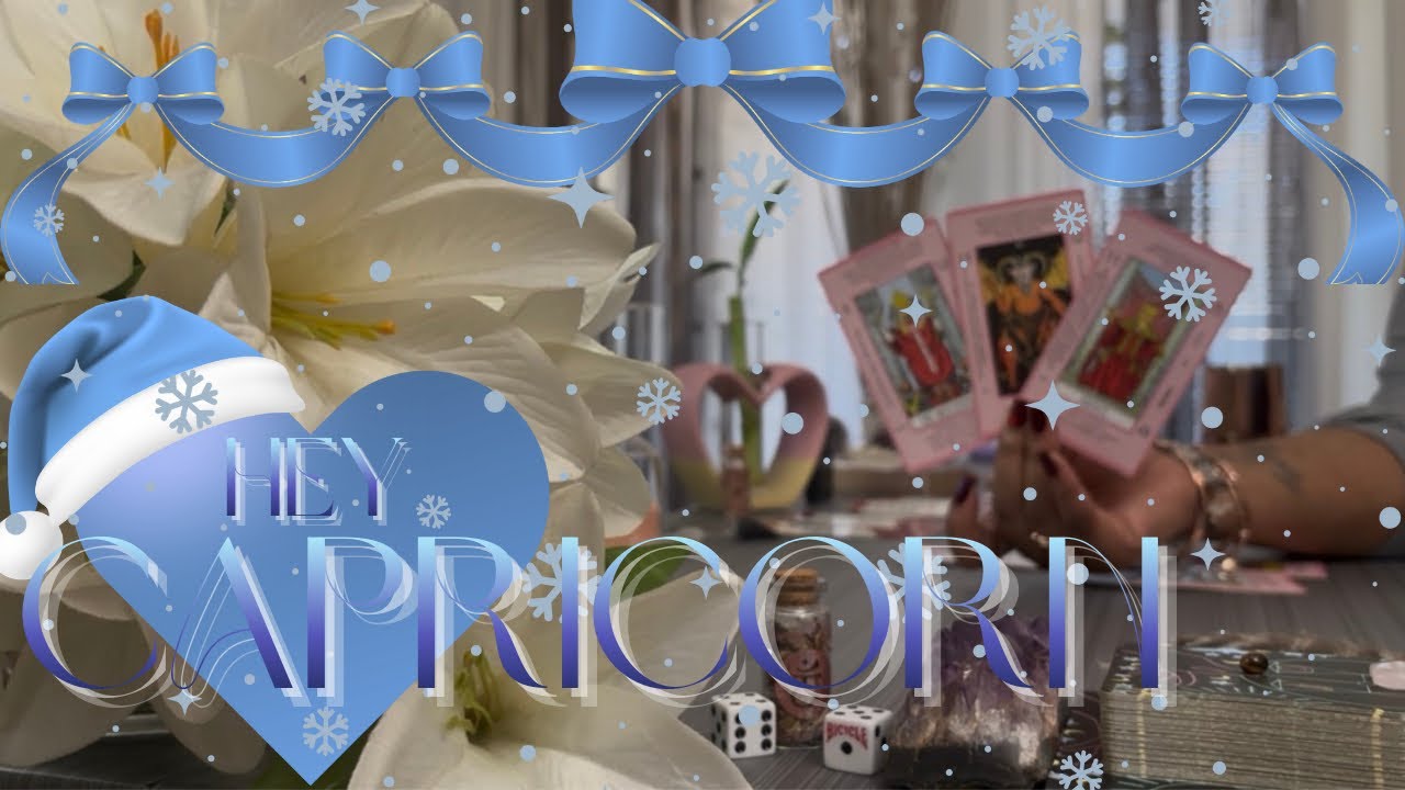 ♑️ Capricorn Love 💙An undercover official posing as a friend🫢 Capricorn Soulmate Tarot December 2025