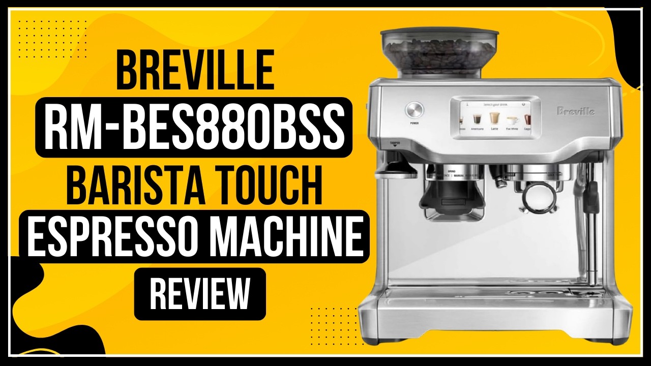 Обзор эспрессо-машины Breville RM-BES880BSS Barista Touch