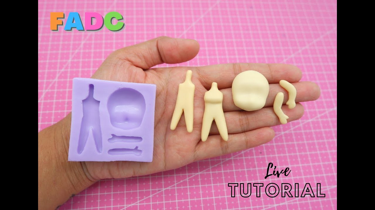 FADC VLOG #5 How To Make A Chibi  Air Dry Clay Tutorial