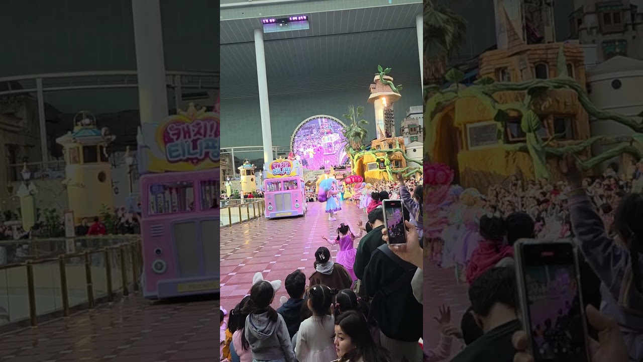 롯데월드 하츄핑 퍼레이드  # 롯데월드  #하츄핑 #퍼레이드 #롯데월드퍼레이드 #2월롯데월드