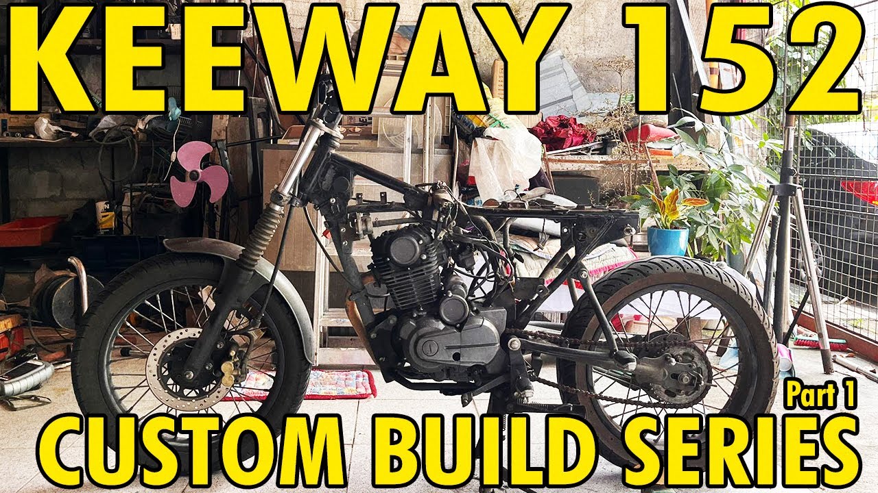 MODIFIED? | KEEWAY CR 152 BUILD SERIES - PART 1 - Bobber O Tracker? #keewaycr152