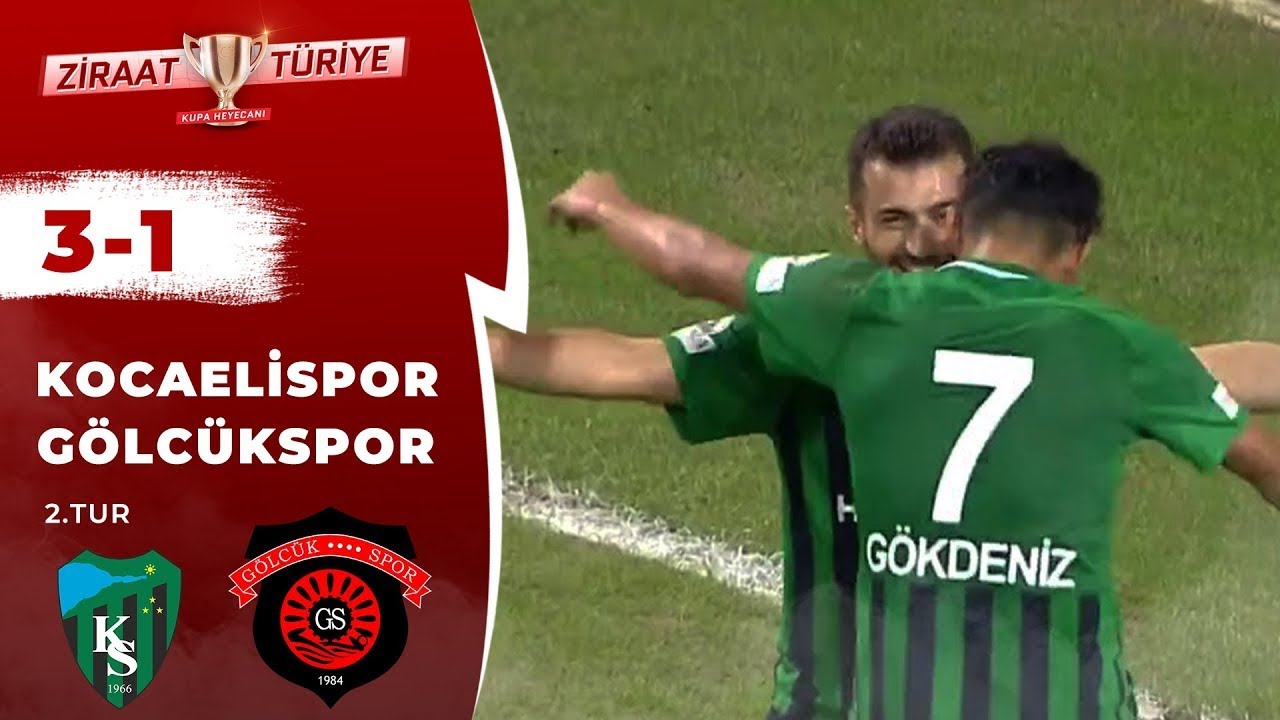 Kocaelispor 3-1 Gölcükspor Maç Özeti (Ziraat Türkiye Kupası 2.Tur) 10.09.2019