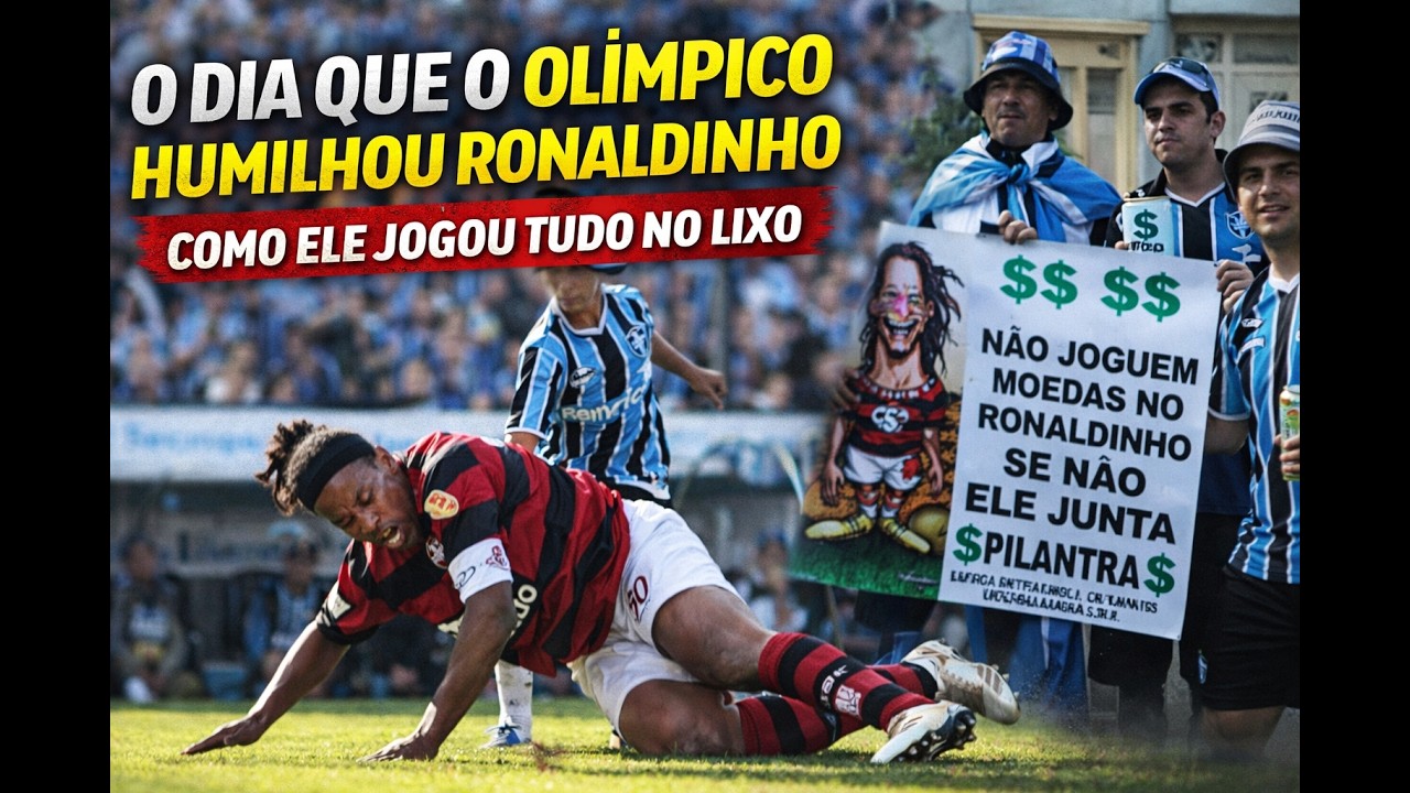 O DIA EM QUE O GRÊMIO HUMILHOU RONALDINHO NO OLÍMPICO | PARTE 2