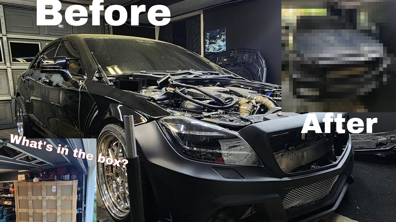 Lets Unbox the final piece to complete the CLS550 Rebuild