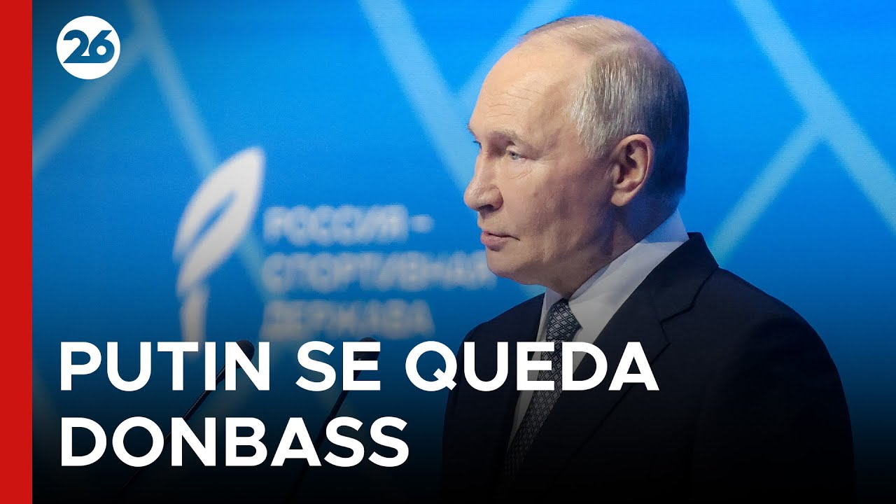 🚨 RUSIA - UCRANIA | Putin advierte que se quedará con el Donbass