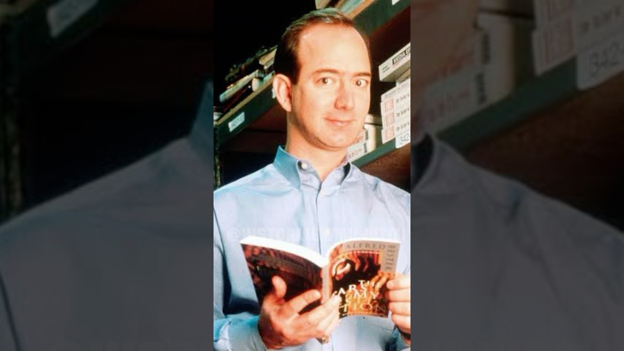 A Hist&oacute;ria de Jeff Bezos 📚🧑&zwj;🦲 #fatoshistoricos #jeffbezos  #curiosidades  #historiamotivacional