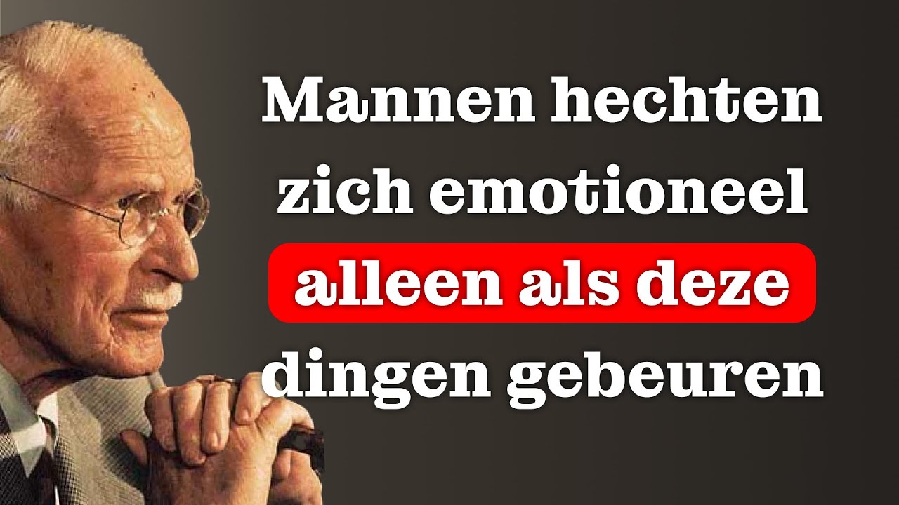 Mannen binden zich emotioneel alleen als bepaalde dingen gebeuren