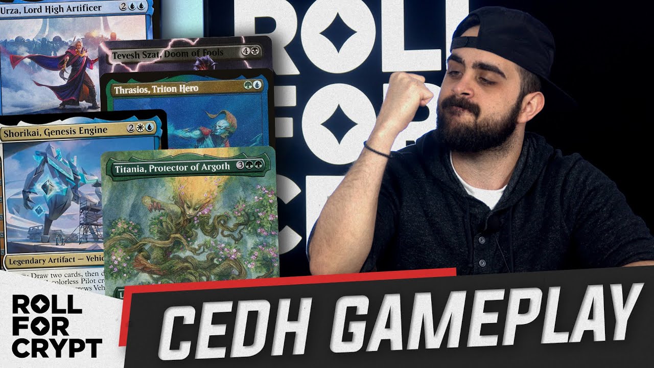 Polymorph BRAWL featuring Titania | Shorikai, Urza, Tevesh/Thrasios, Titania | cEDH Gameplay