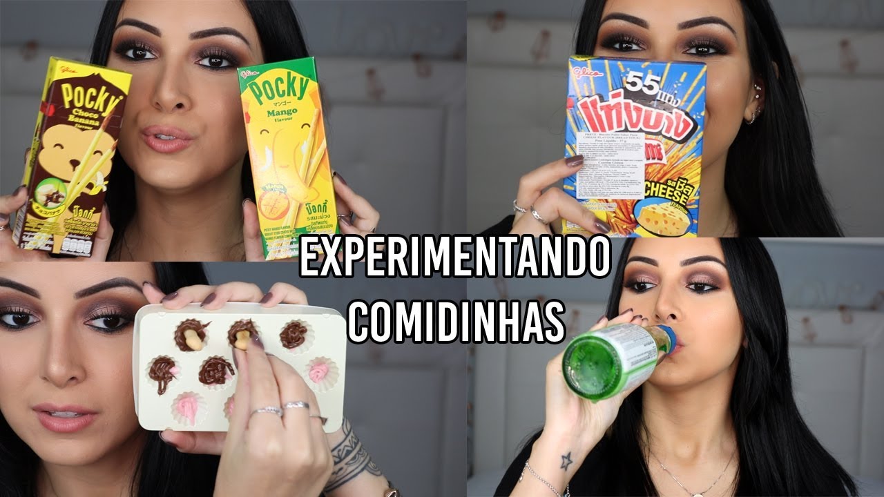 EXPERIMENTANDO COMIDINHAS JAPONESAS/COREANAS