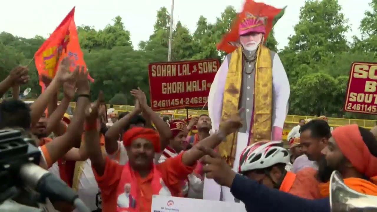 India's ruling National Democratic Alliance has secured a majority in the lower house of Parliament