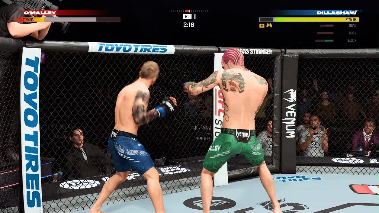 EA SPORTS UFC 5 Sean O'Malley cardio almost makes him lose to TJ Dillashaw.