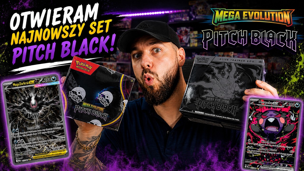 NOWY PITCH BLACK! 🔥 Booster Box + ETB Opening | Jak Dropi Nowy Set Pok&eacute;mon?