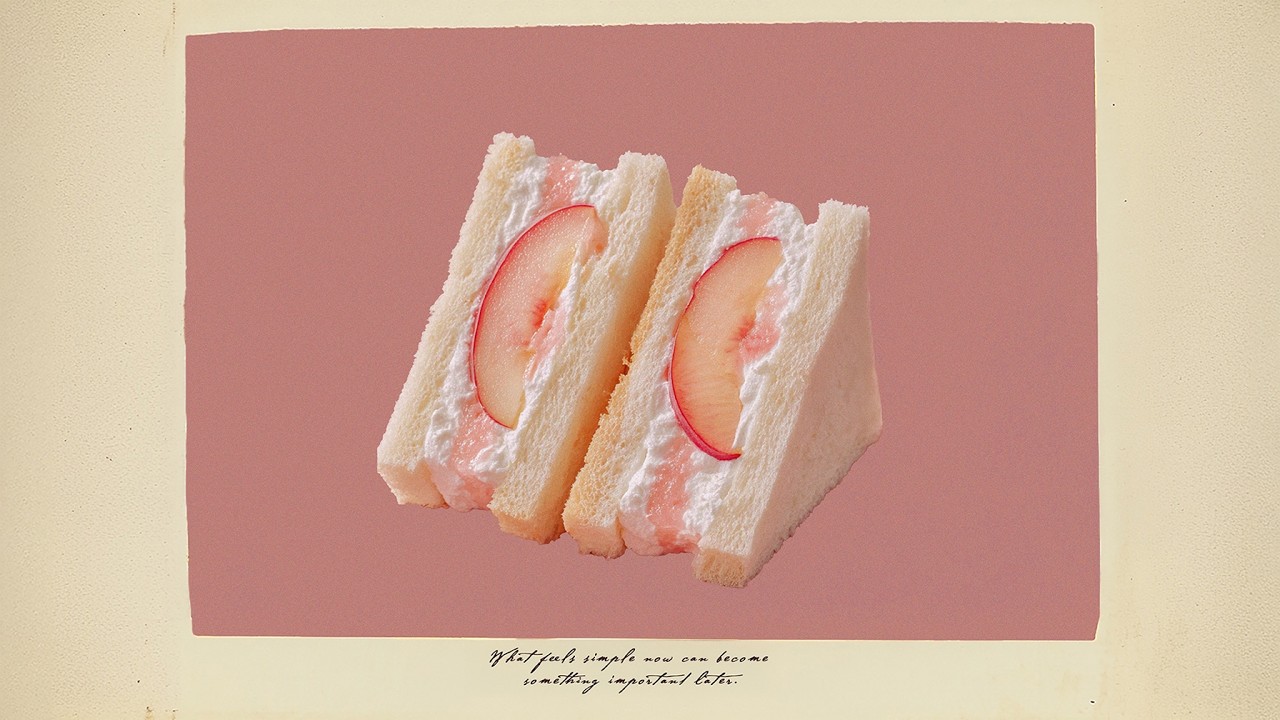 Peach Sandwich.