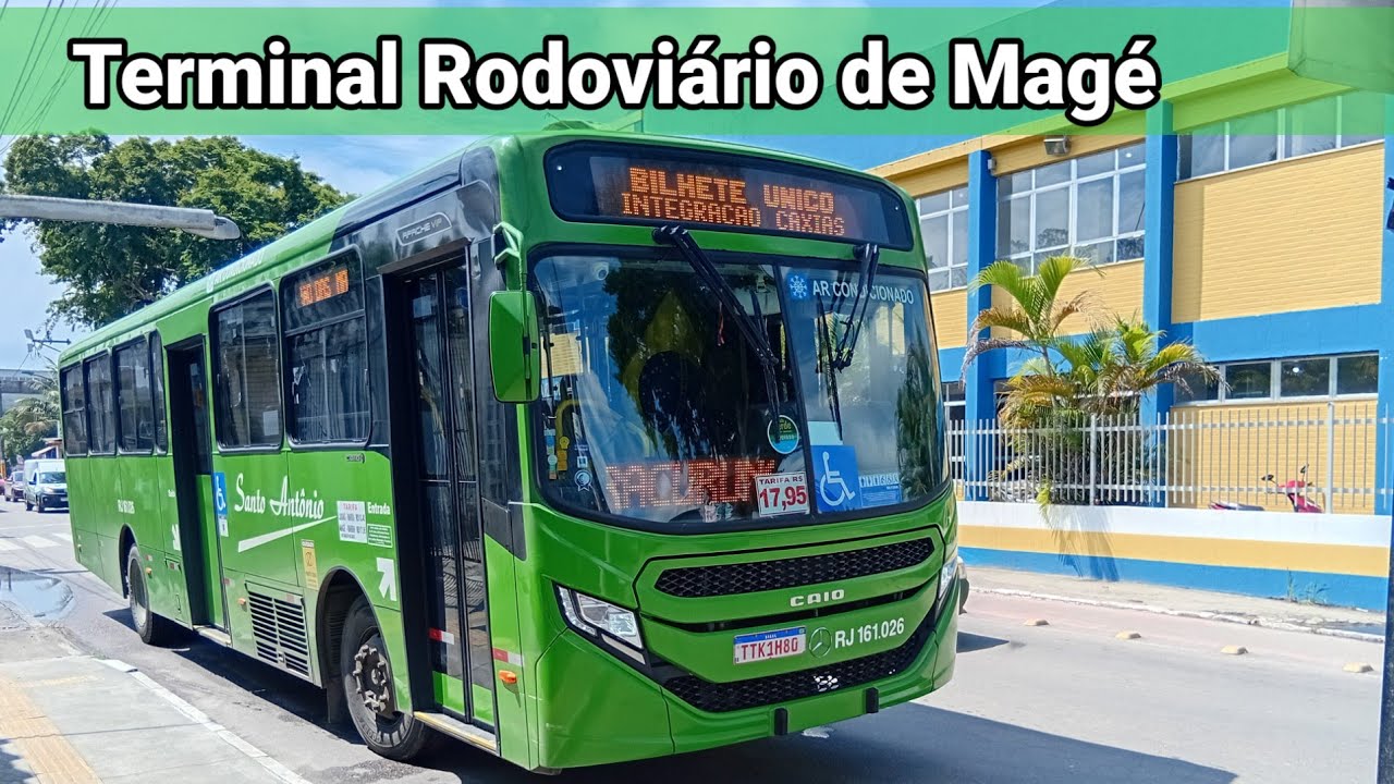 Movimentação de Ônibus #49- Terminal Rodoviário de Magé 
