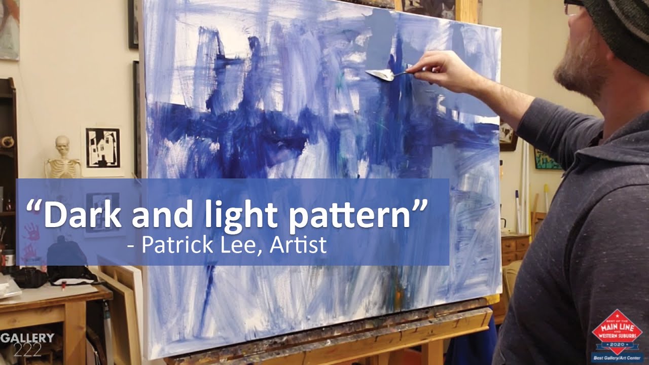 Dark and Light Pattern - Patrick Lee showing at Gallery222 Malvern