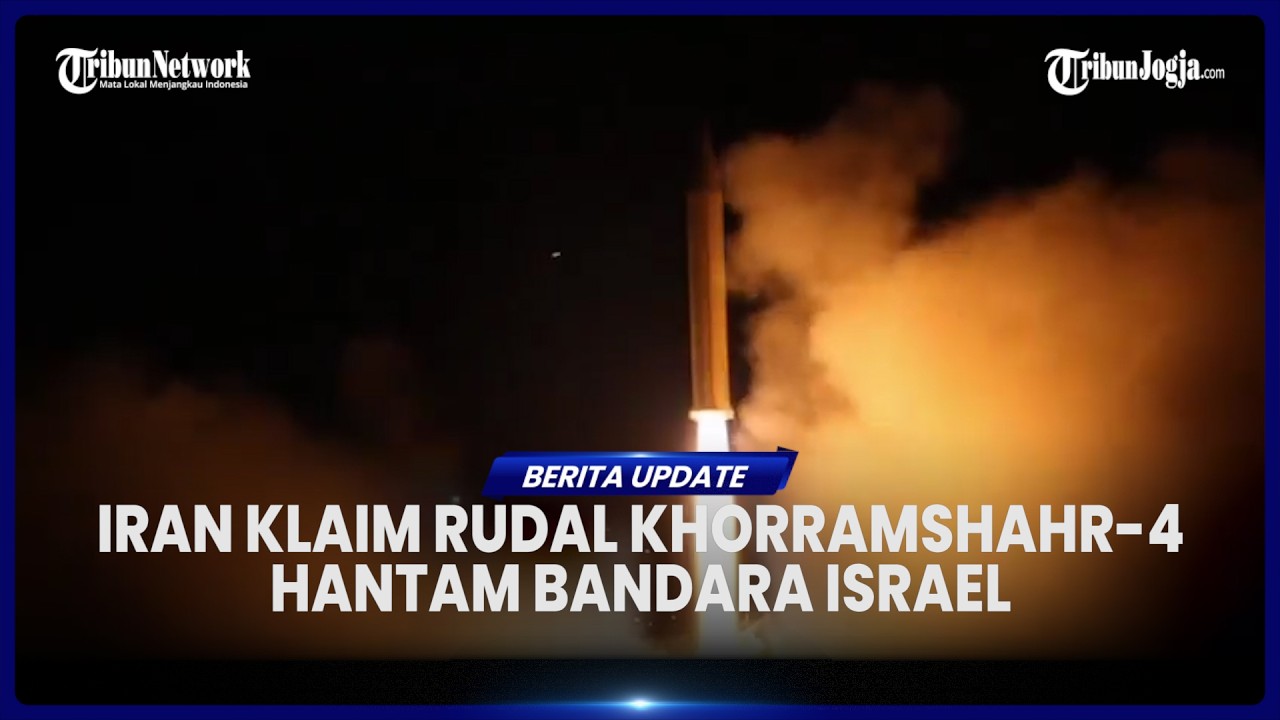 IRAN KLAIM LUNCURKAN RUDAL KHORRAMSHAHR 4 DENGAN HULU LEDAK 1 TON, HANTAM BANDARA BEN GURION TEL AVI