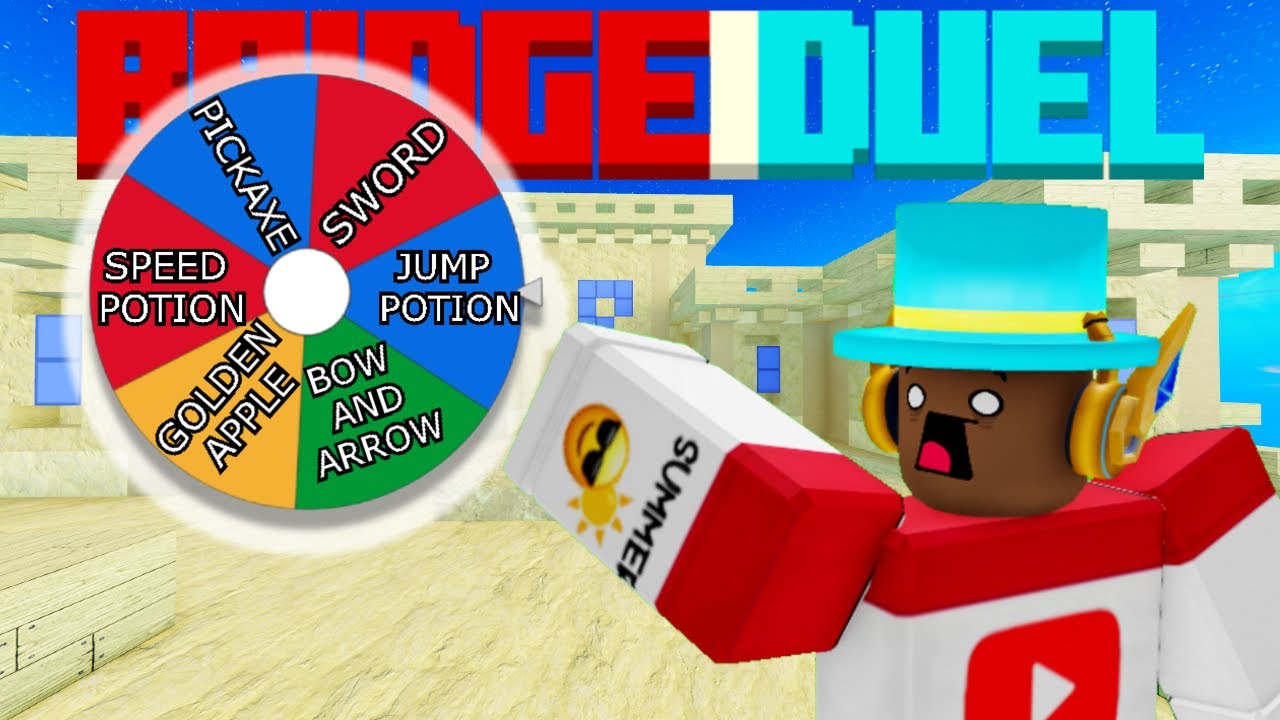 КОЛЕСО РЕШАЕТ ВСЕ в Roblox Bridge Duel!