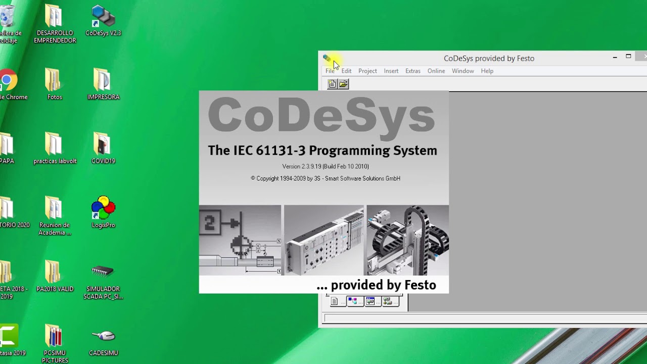 CODESYS v2.3 EJEMPLO BASICO y FUERZA