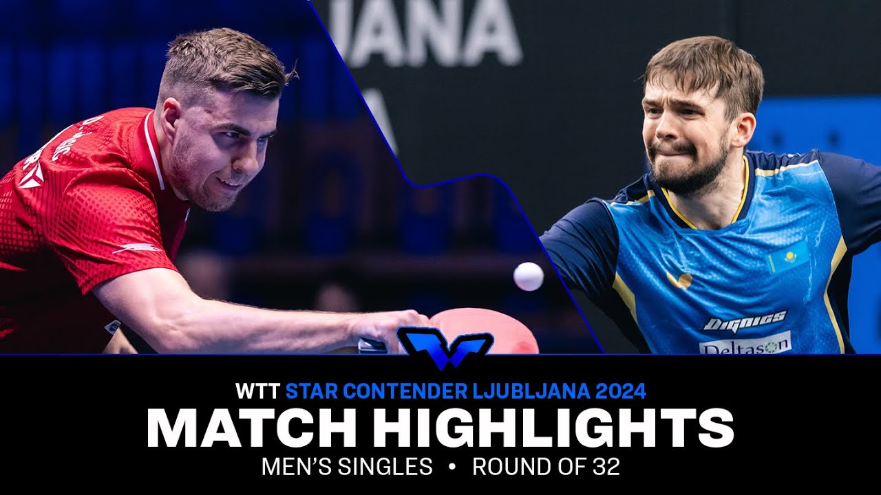 Darko Jorgic vs Kirill Gerassimenko | MS R32 | WTT Star Contender Ljubljana 2024