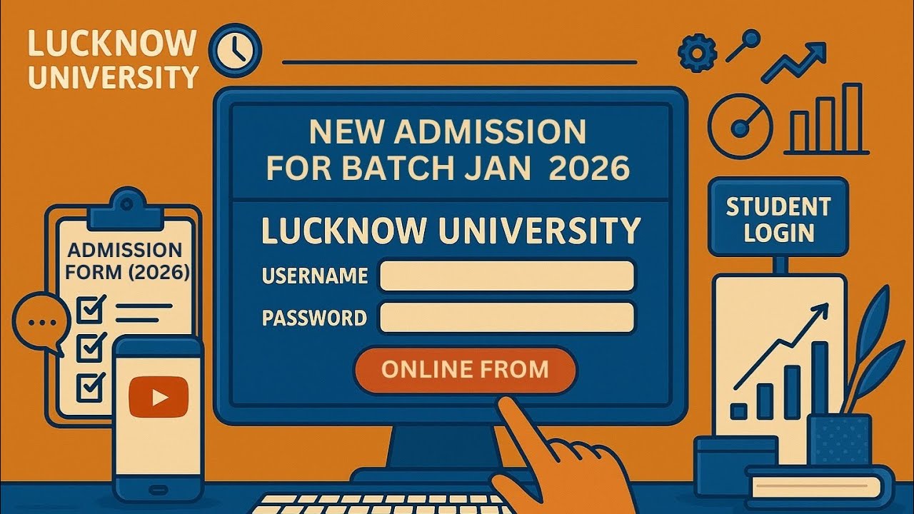 How to fill Lucknow University lucode registration from