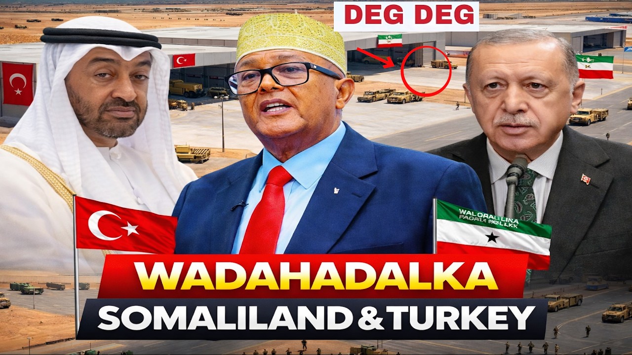 DEG DEG:Mw Ciro oo Heshiis Difaac La Galay Turkiga+10 Diyaaradood Ee F-16 oo Lagu Wareejinayo S/land