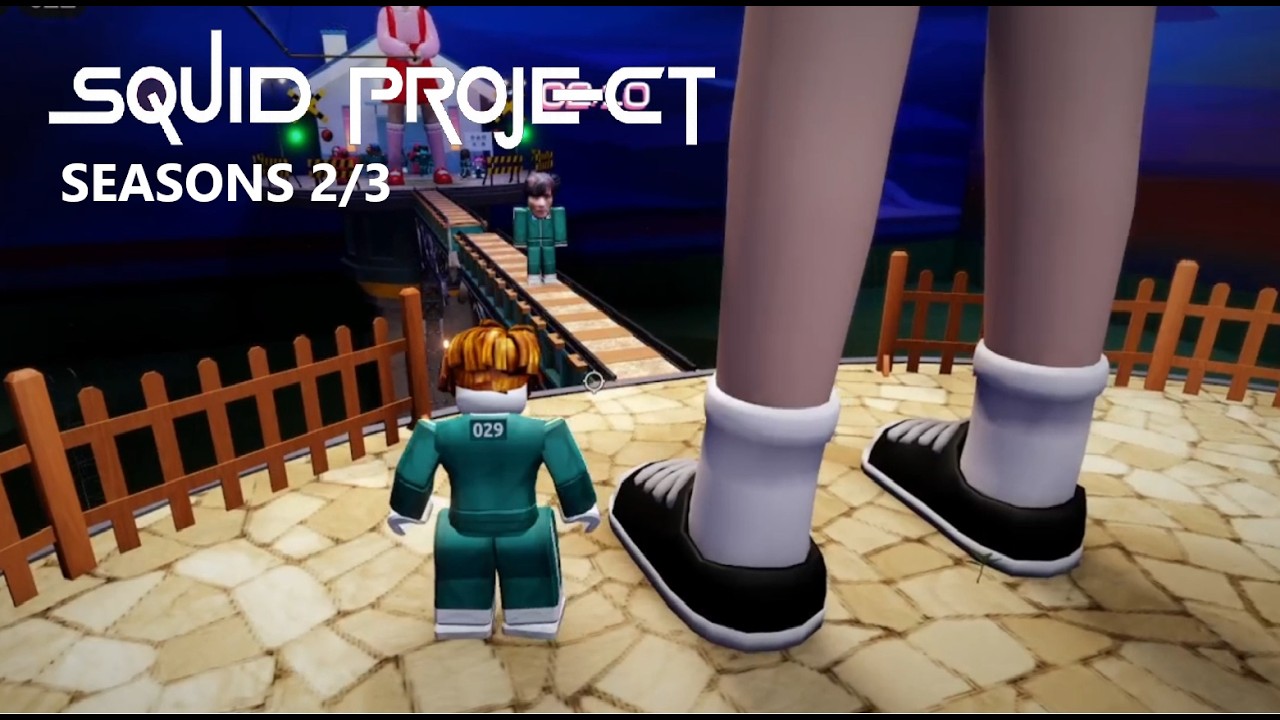 Roblox Squid Project Seasons 2/3 Gameplay full walkthrough (No commentary)