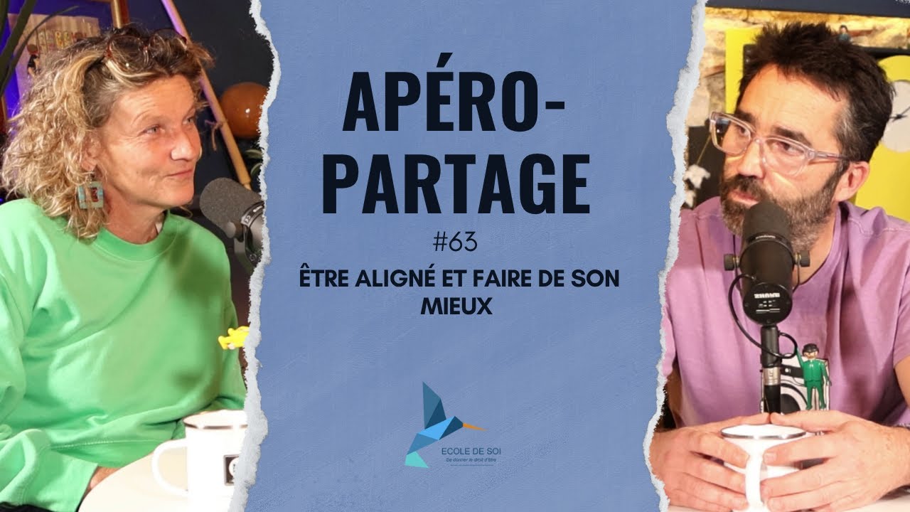 ÊTRE ALIGNÉ : comment faire de son mieux… sans se mettre la pression – APÉRO-PARTAGE #63