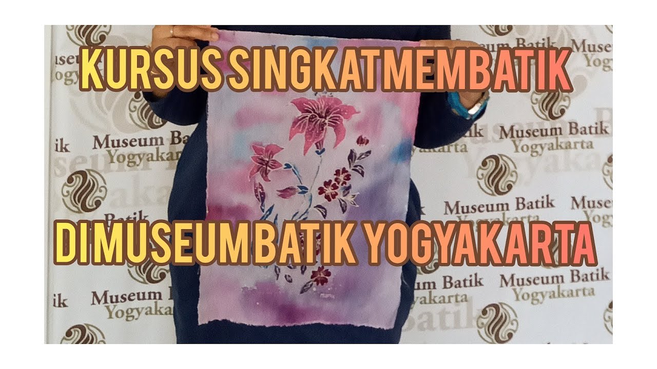 Workshop Batik at Museum Batik Yogyakarta
