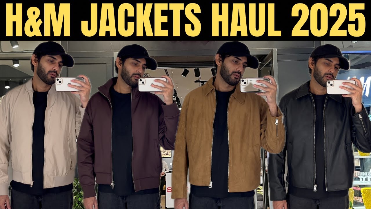 *ОБЯЗАТЕЛЬНЫЕ* КУРТКИ H&M ДЛЯ МУЖЧИН | КОЛЛЕКЦИЯ КУРТОК H&M 2025
