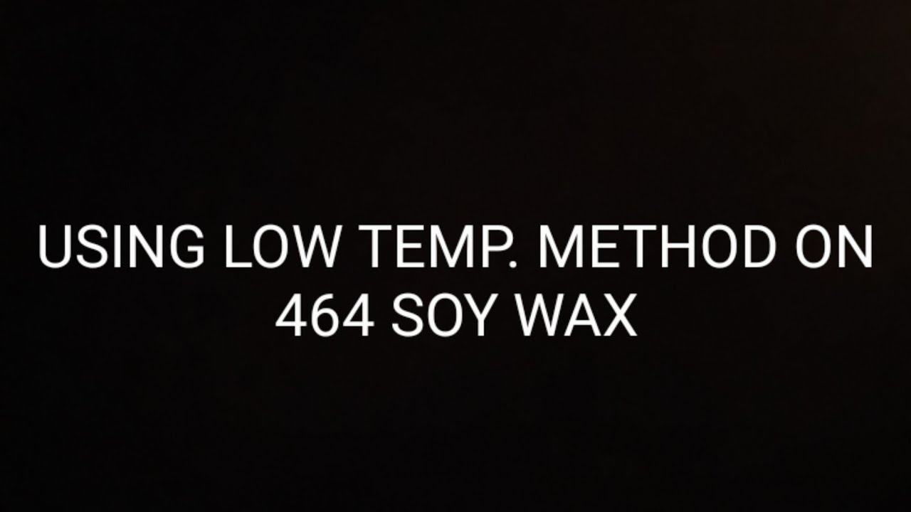 Using Low Temp. Method Candle Making/VLOG #3
