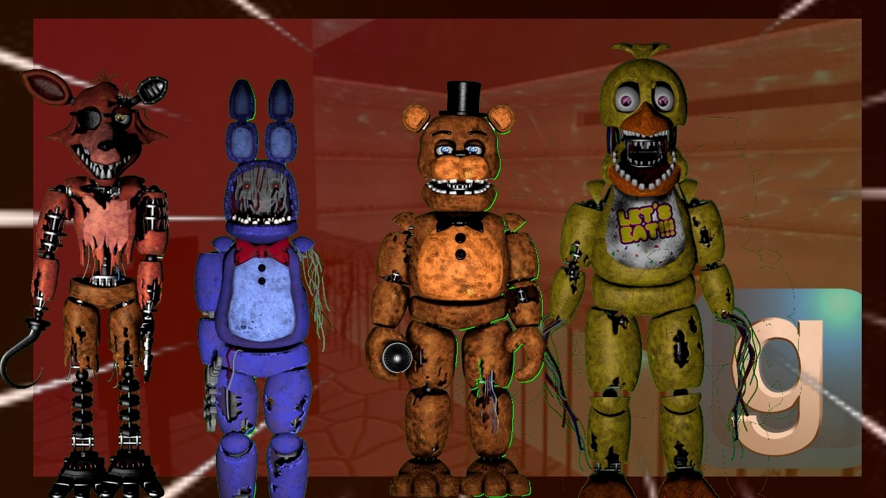 gmod fnaf: withered and friends hotel day2