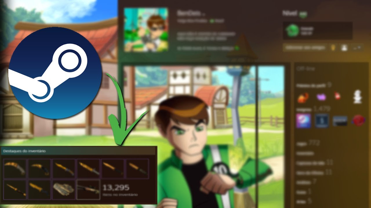 O PERFIL MAIS BONITO DA STEAM 2023