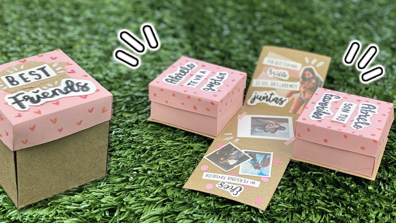 REGALO PARA MI MEJOR AMIGA ♥ CAJA SORPRESA
