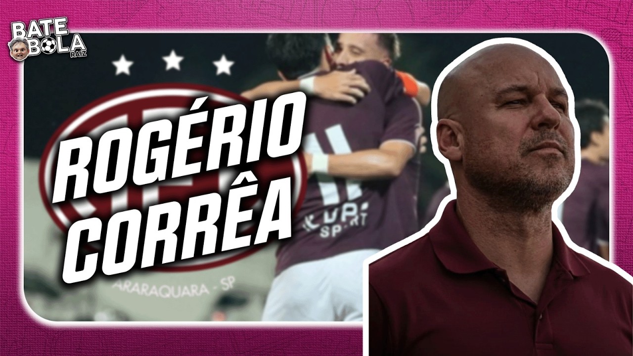 🚨 AO VIVO | ENTREVISTA COM ROGÉRIO CORRÊA, TREINADOR DA FERROVIÁRIA, E MUITO SOBRE O PAULISTÃO!