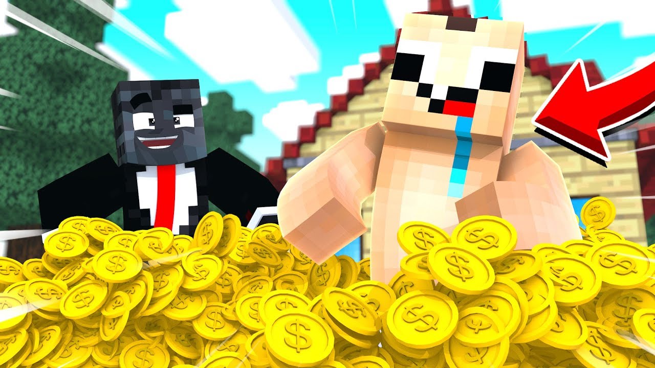MINECRAFT SPIELER ist erst VERZWEIFELT und DANN REICH! 🤑