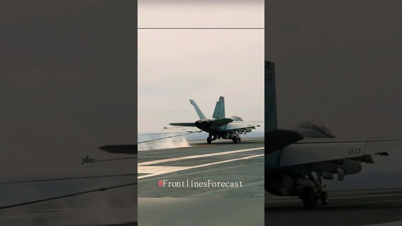 Epic Flight Operations OnBoard USS Nimitz Aircraft Carrier