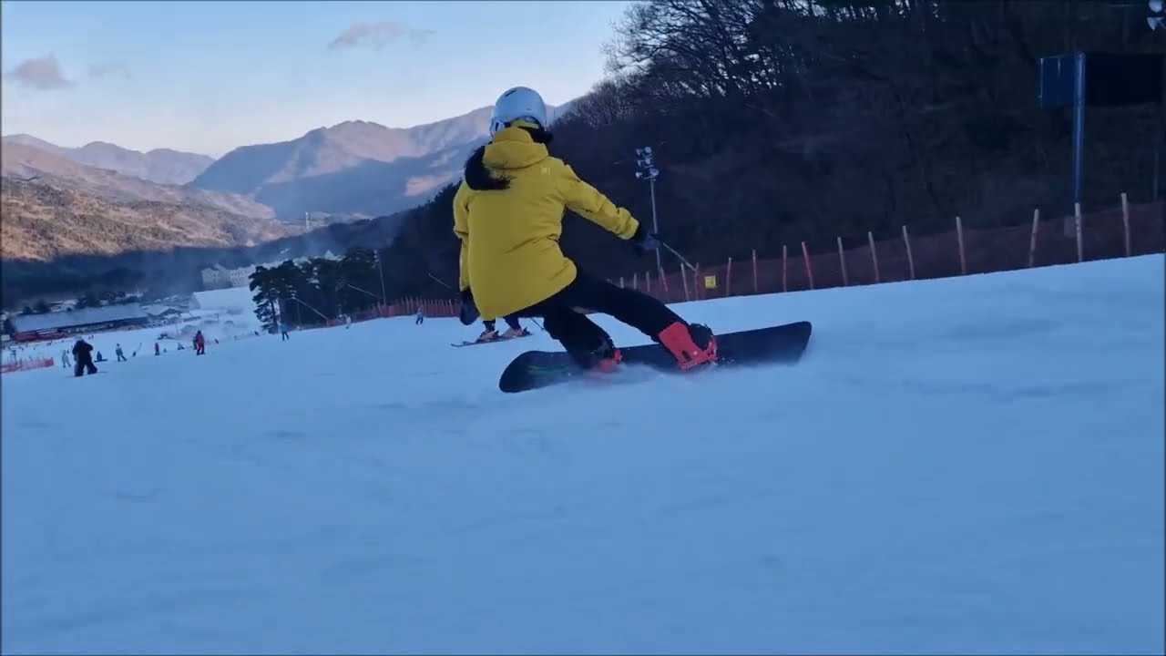 차프로 차유민 무주리조트 스노우보드동호회 비보더
